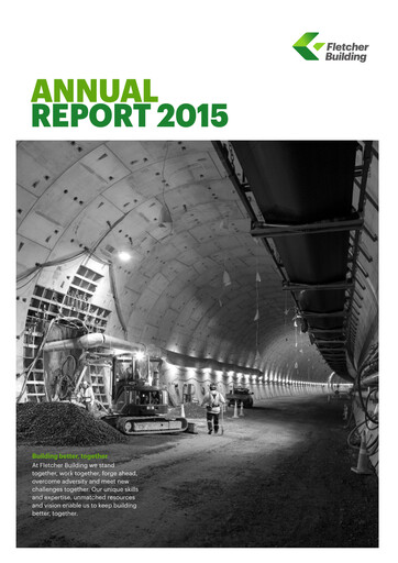 Thumbnail Fletcher Building Annual Report 2015