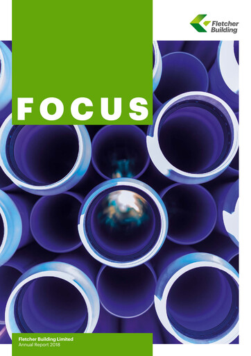 Thumbnail Fletcher Building Annual Report 2018