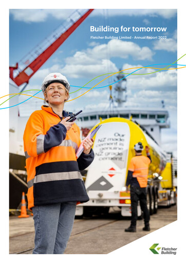 Thumbnail Fletcher Building Annual Report 2022