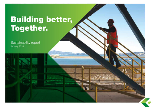 Vorschaubild Fletcher Building Nachhaltigkeitsbericht 2015