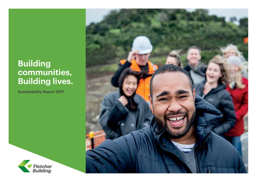 Vorschaubild Fletcher Building Nachhaltigkeitsbericht 2017