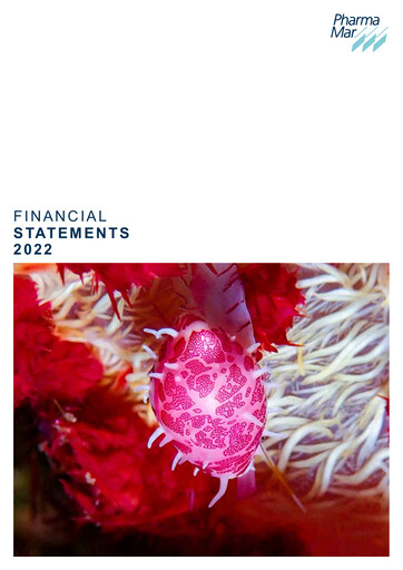 Thumbnail Pharma Mar Financial Statement 2022