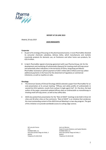 Thumbnail Pharma Mar Half-year Report 2019-h1
