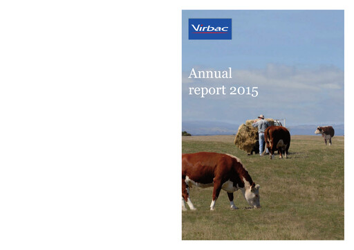 Thumbnail Virbac SA Annual Report 2015