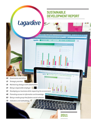 Thumbnail Groupe Lagardère
 Sustainability Report 2011