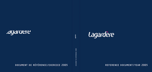 Thumbnail Groupe Lagardère
 Universal Registration Document 2005