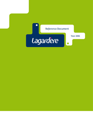 Thumbnail Groupe Lagardère
 Universal Registration Document 2006