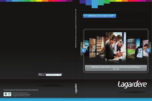Thumbnail Groupe Lagardère
 Universal Registration Document 2009