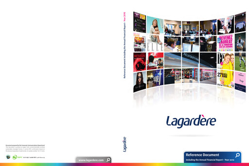 Thumbnail Groupe Lagardère
 Universal Registration Document 2010
