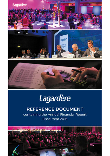 Thumbnail Groupe Lagardère
 Universal Registration Document 2016