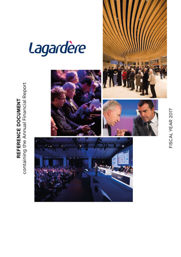 Thumbnail Groupe Lagardère
 Universal Registration Document 2017