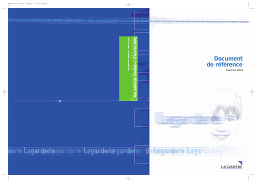 Thumbnail Groupe Lagardère
 Universal Registration Document 2001