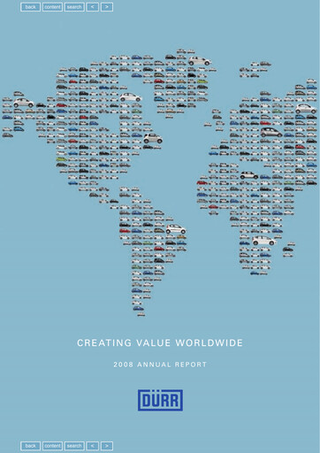 Thumbnail Dürr Annual Report 2008