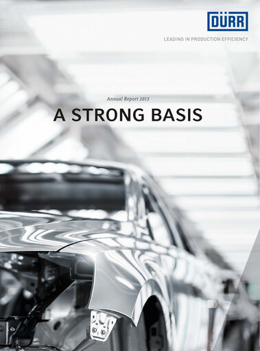 Thumbnail Dürr Annual Report 2013