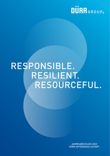 Thumbnail Dürr Financial Statement 2022