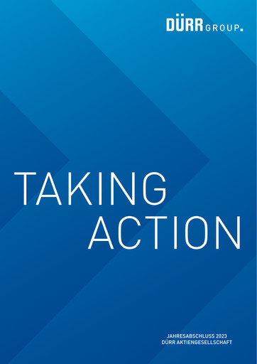 Thumbnail Dürr Financial Statement 2023
