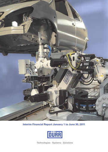 Miniature Dürr Rapport semestriel 2011-h1