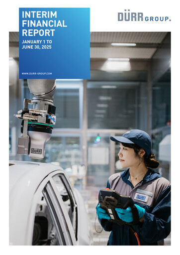 Miniature Dürr Rapport semestriel 2025-h1