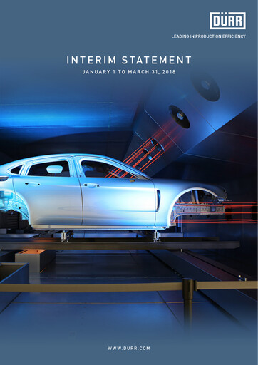 Thumbnail Dürr Quarterly Report 2018-q1