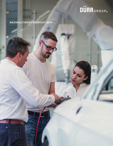 Thumbnail Dürr Sustainability Report 2019