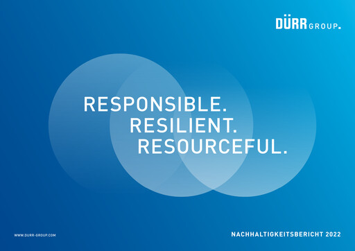Thumbnail Dürr Sustainability Report 2022