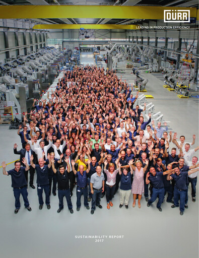 Thumbnail Dürr Sustainability Report 2017