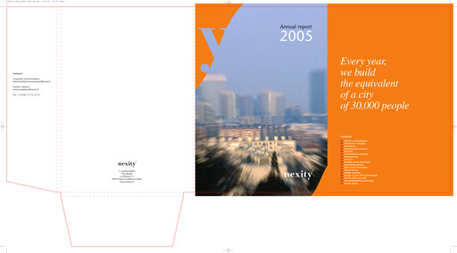 Thumbnail Nexity Annual Report 2005