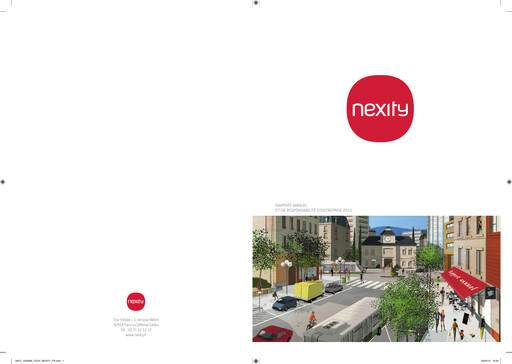 Thumbnail Nexity Annual Report 2011