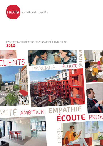 Thumbnail Nexity Annual Report 2012