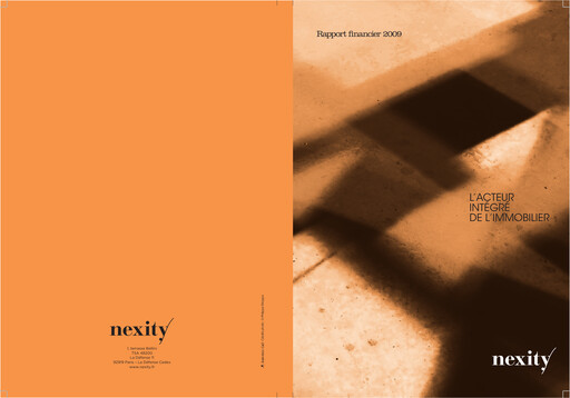 Thumbnail Nexity Financial Report 2009