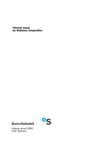 Thumbnail Banco Sabadell
 Annual Report 2006