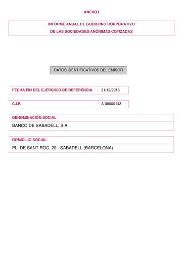 Thumbnail Banco Sabadell
 Annual Report 2016