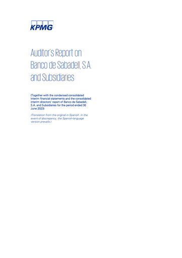 Miniature Banco Sabadell
 Rapport semestriel 2023-h1