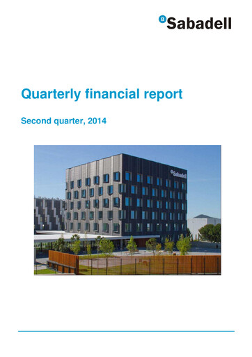 Miniature Banco Sabadell
 Rapport trimestriel 2014-q2