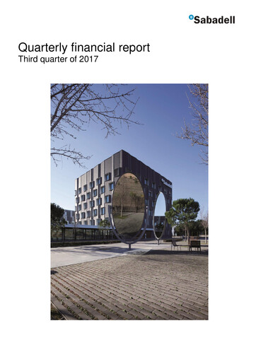 Miniature Banco Sabadell
 Rapport trimestriel 2017-q3