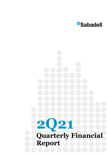 Miniature Banco Sabadell
 Rapport trimestriel 2021-q2