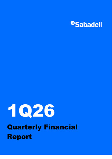 Thumbnail Banco Sabadell
 Quarterly Report 2026-q1