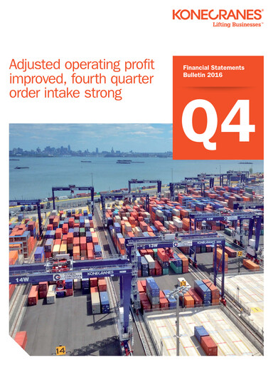 Thumbnail Konecranes
 Financial Statement 2016