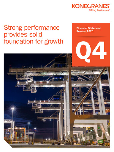 Thumbnail Konecranes
 Financial Statement 2020