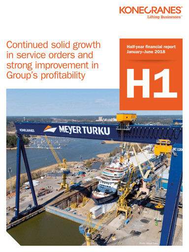 Thumbnail Konecranes
 Half-year Report 2018-h1