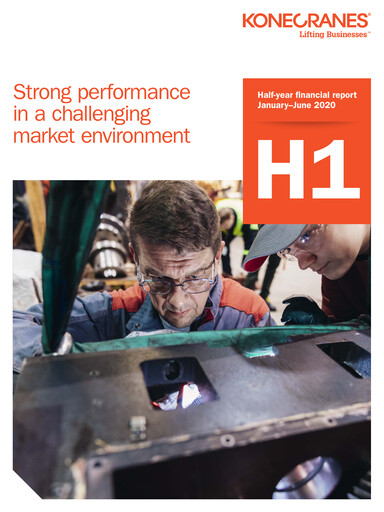 Thumbnail Konecranes
 Half-year Report 2020-h1