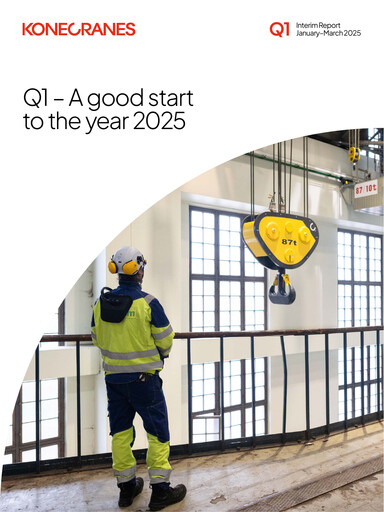 Thumbnail Konecranes
 Quarterly Report 2025-q1