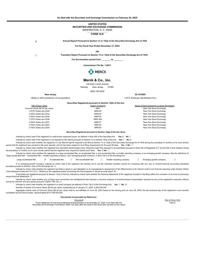 Thumbnail Merck Annual Report 2024