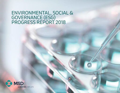 Thumbnail Merck ESG Report 2018