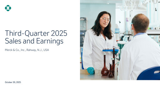 Thumbnail Merck Quarterly Report 2025-q3