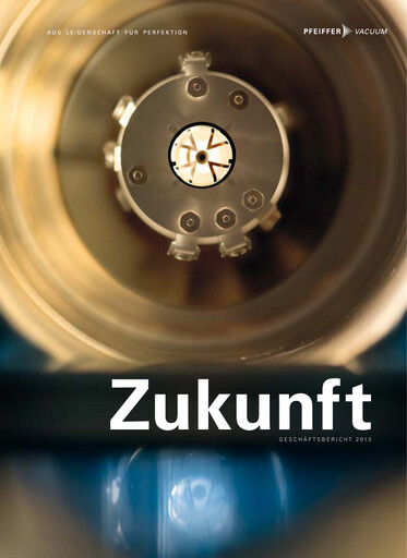 Thumbnail Pfeiffer Vacuum Annual Report 2013