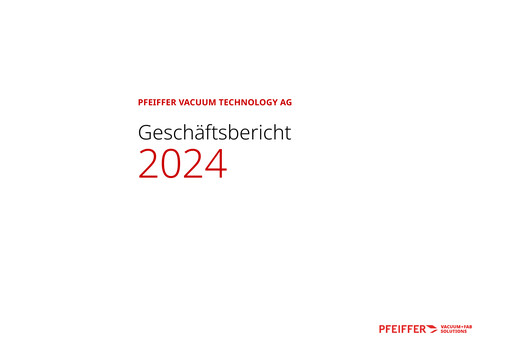 Thumbnail Pfeiffer Vacuum Annual Report 2024