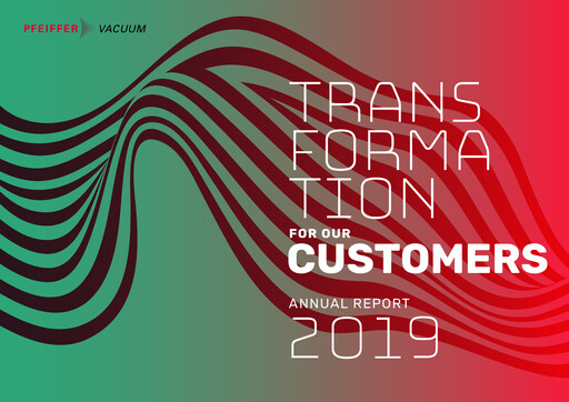 Thumbnail Pfeiffer Vacuum Annual Report 2019