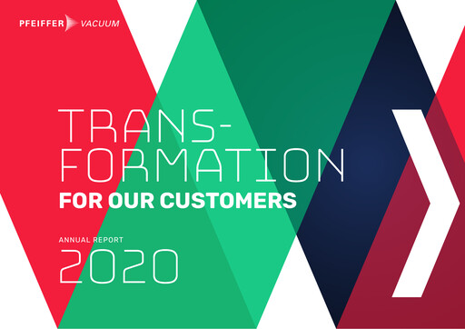 Thumbnail Pfeiffer Vacuum Annual Report 2020