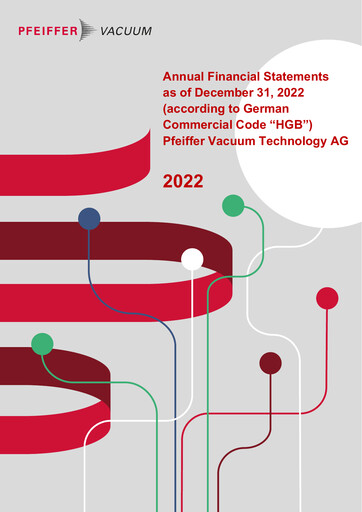 Thumbnail Pfeiffer Vacuum Financial Statement 2022